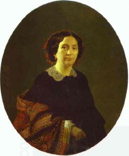 Sergey Zaryanko Portrait Of Anisya Lesnikova oil painting picture